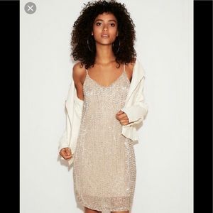 Express Sexy Sequin Slip Dress-NWT